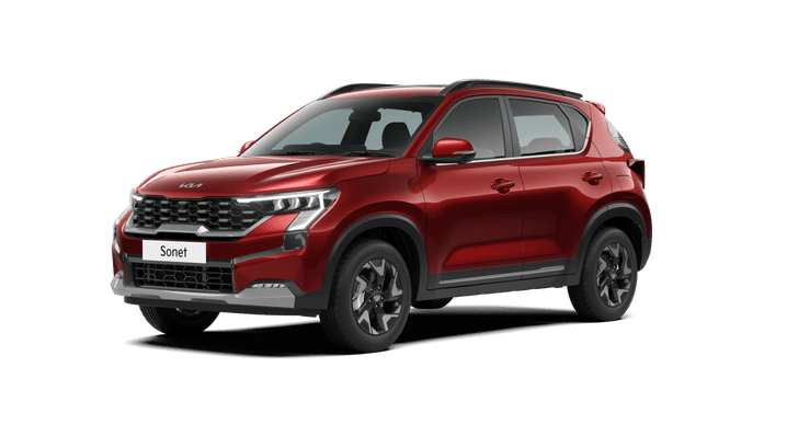 Kia Sonet Color Intense Red